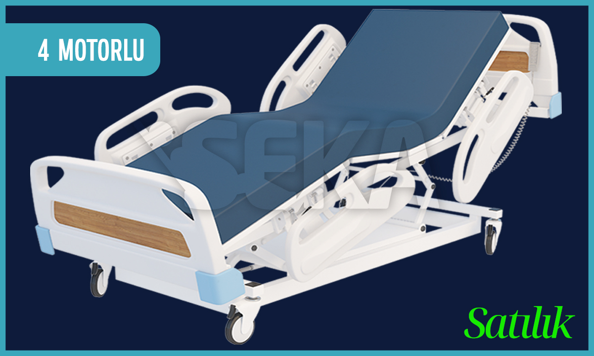 4 Motorlu Hasta Karyolası (Yarı Koltuk Pozisyonlu)
